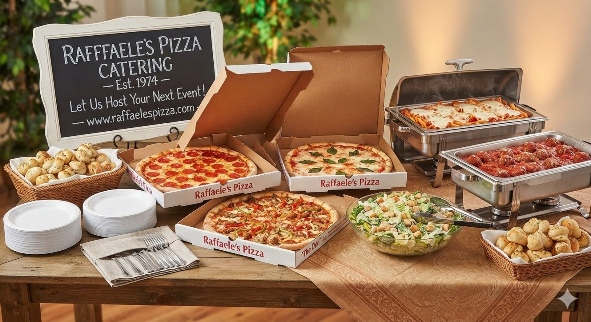 Elevate Your Event With Raffaeles Catering!