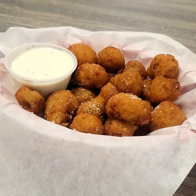 Fried Mushrooms.