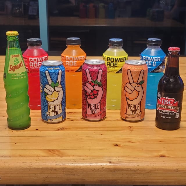 Bottled Beverages.