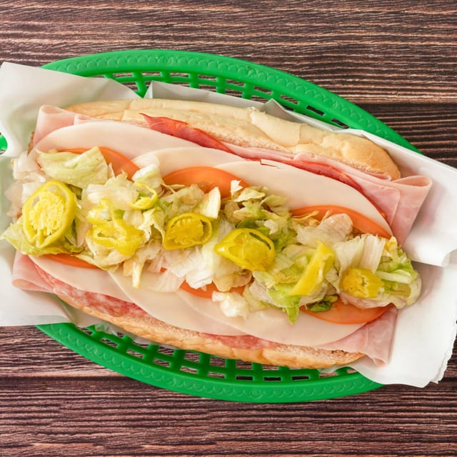 Ham, Salami, & Cheese Cold Sandwich.